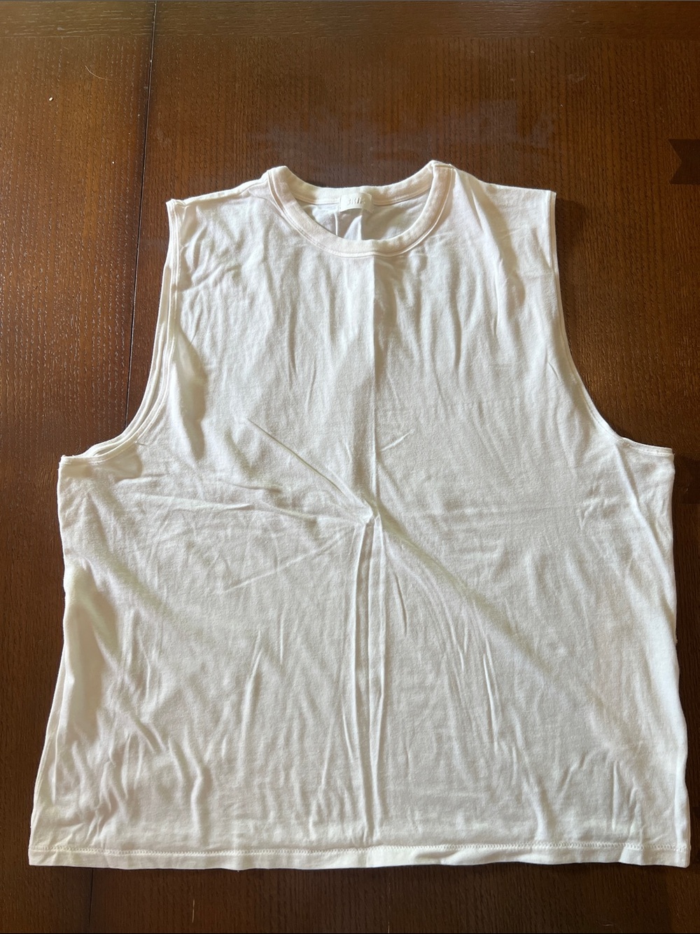 Skims muscle tank in white